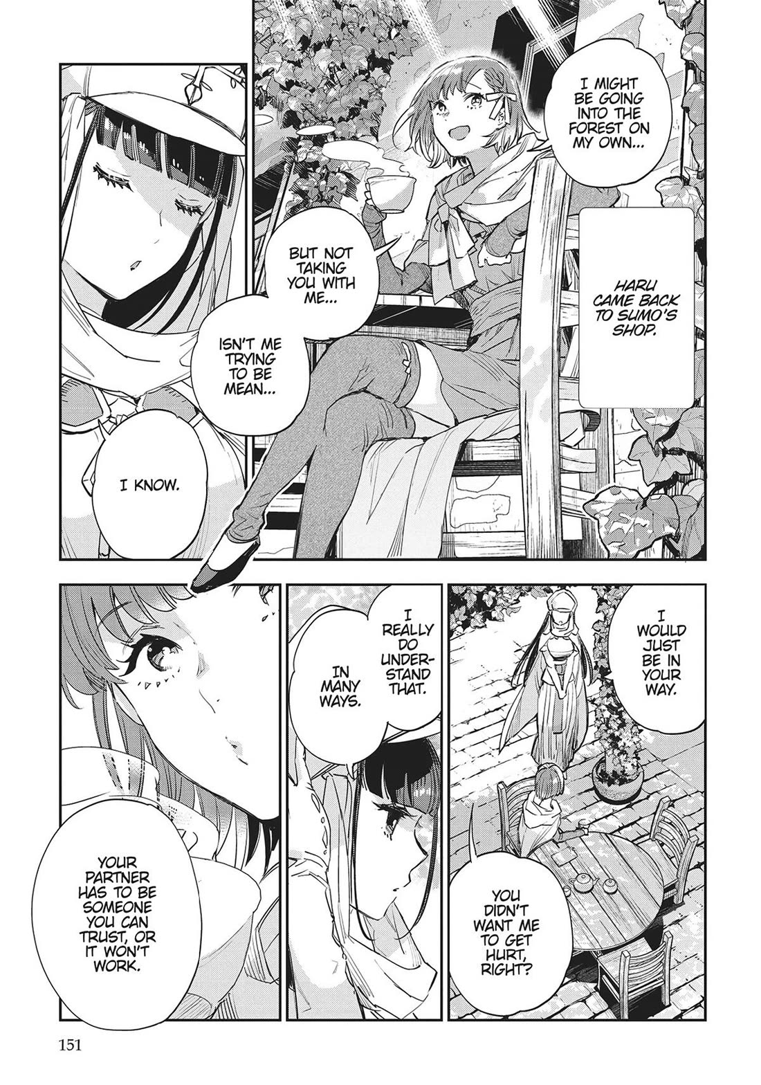 JK Haru is a Sex Worker in Another World chapter 43 page 2