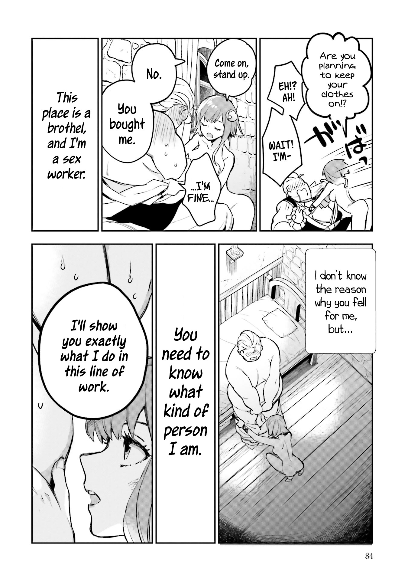 JK Haru is a Sex Worker in Another World chapter 6 page 38