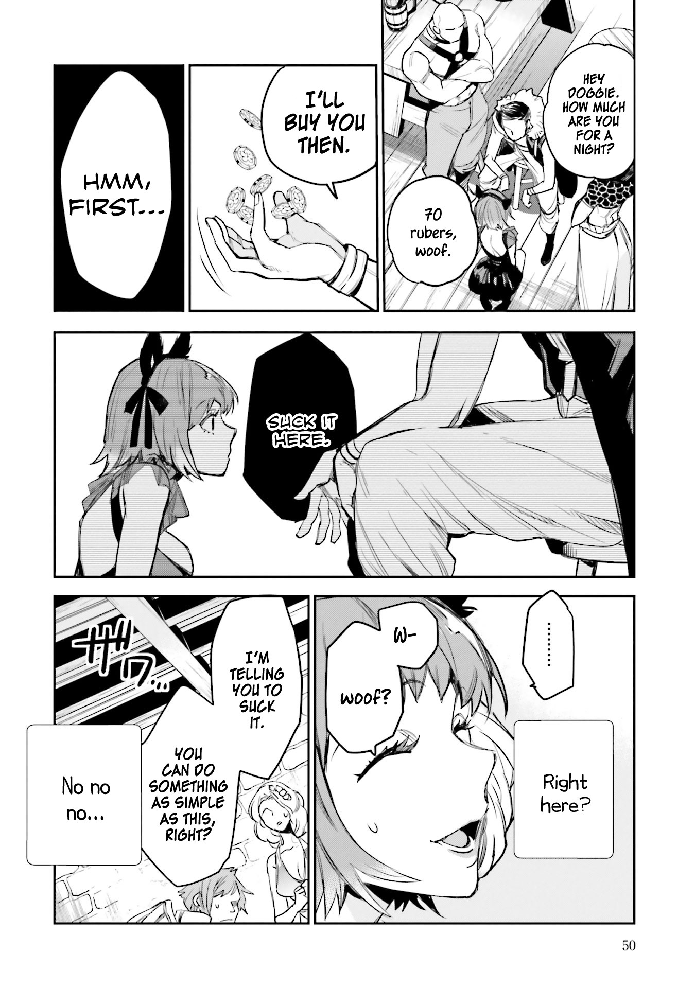 JK Haru is a Sex Worker in Another World chapter 6 page 4
