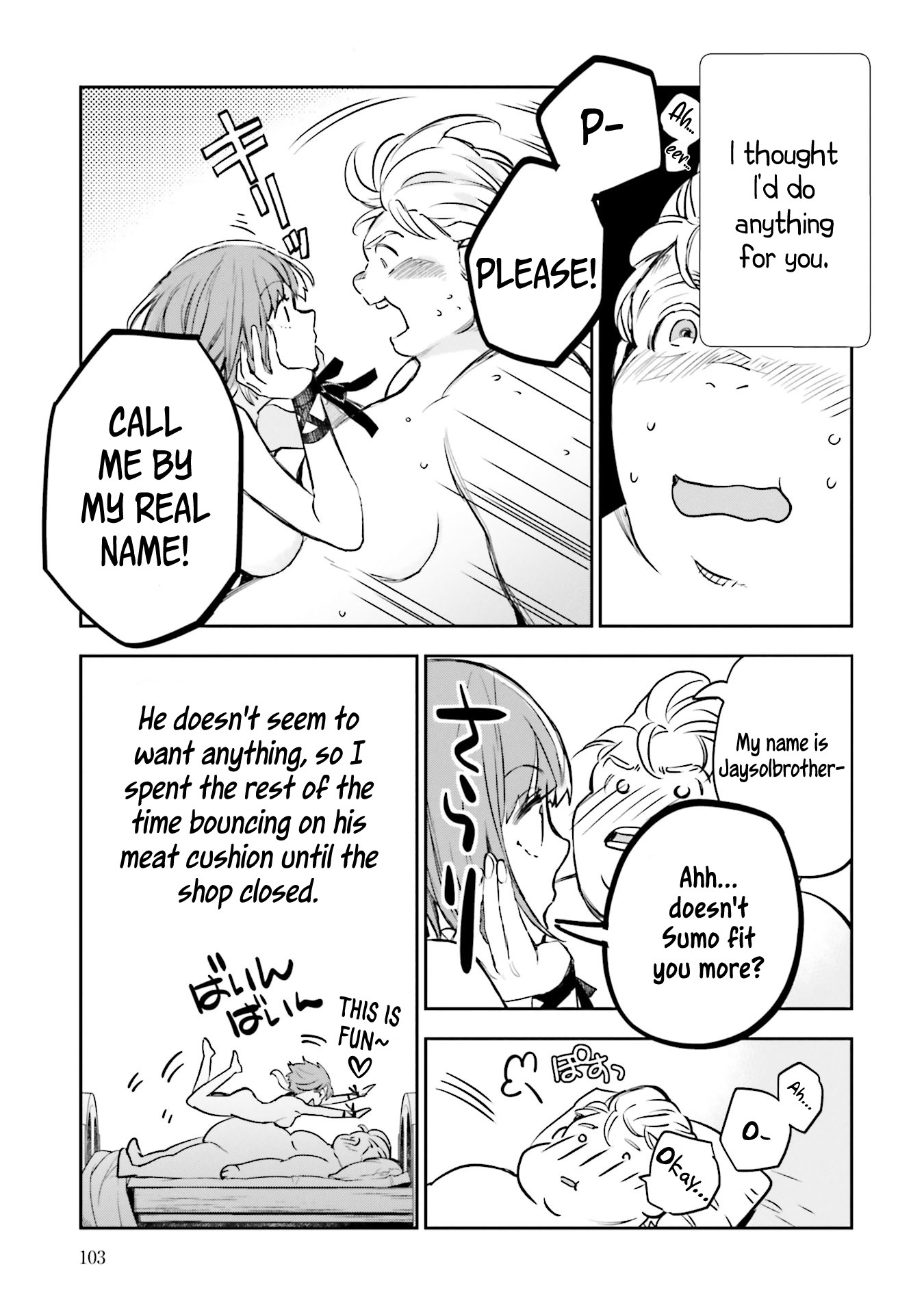 JK Haru is a Sex Worker in Another World chapter 6 page 57