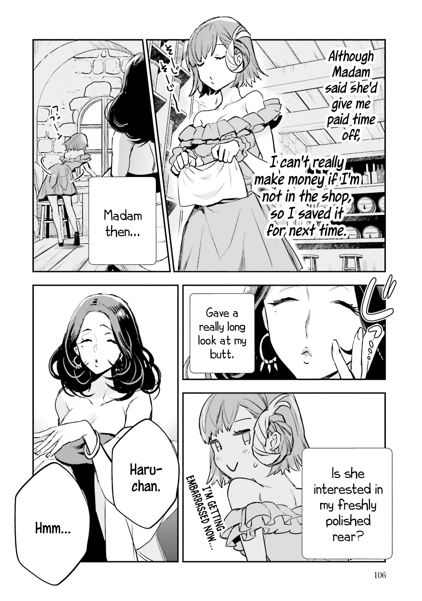 JK Haru is a Sex Worker in Another World chapter 6 page 60