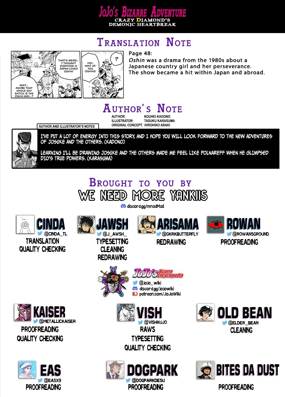 JoJo's Bizarre Adventure: Crazy Diamond's Demonic Heartbreak chapter 1 page 62