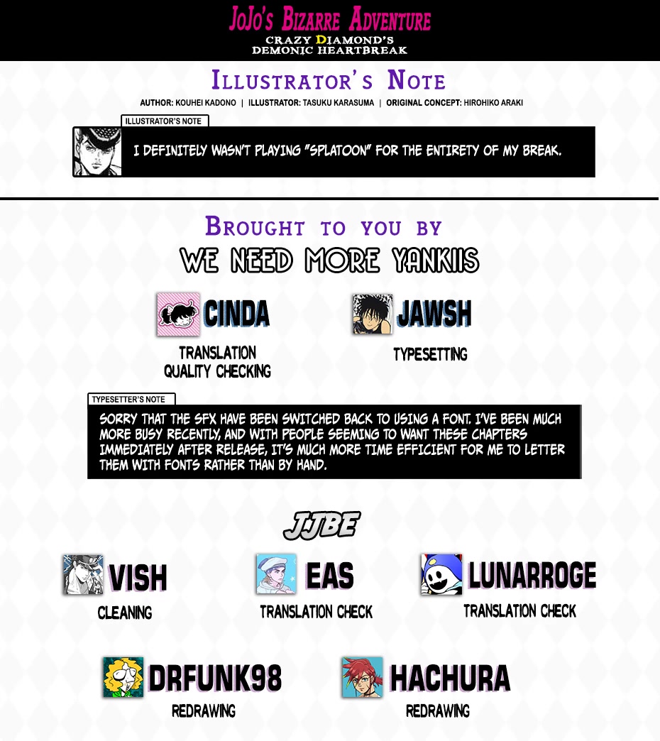 JoJo's Bizarre Adventure: Crazy Diamond's Demonic Heartbreak chapter 11 page 32