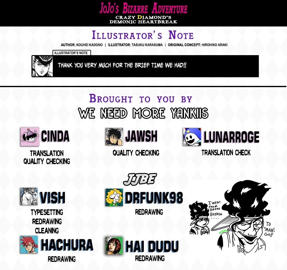 JoJo's Bizarre Adventure: Crazy Diamond's Demonic Heartbreak chapter 16 page 34