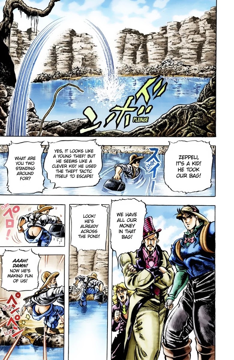 JoJo's Bizarre Adventure Part 1 - Phantom Blood (Official Colored) chapter 24 page 8