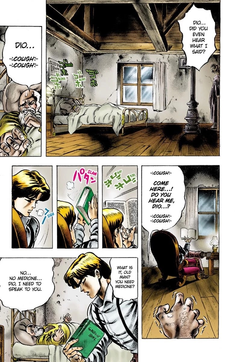 JoJo's Bizarre Adventure Part 1 - Phantom Blood (Official Colored) chapter 1 page 12