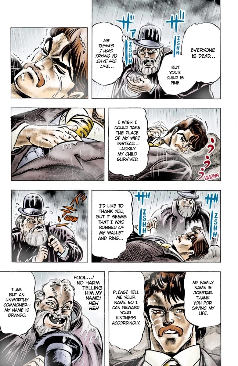 JoJo's Bizarre Adventure Part 1 - Phantom Blood (Official Colored) chapter 1 page 18