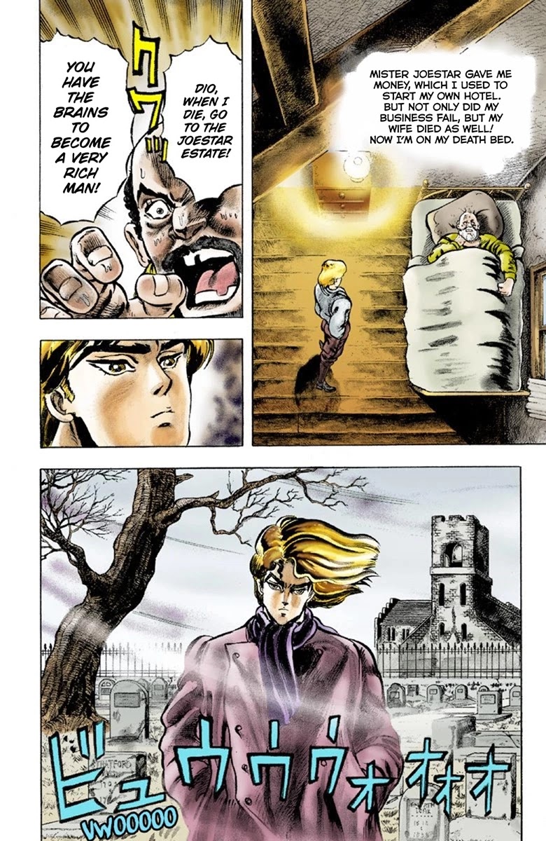 JoJo's Bizarre Adventure Part 1 - Phantom Blood (Official Colored) chapter 1 page 19