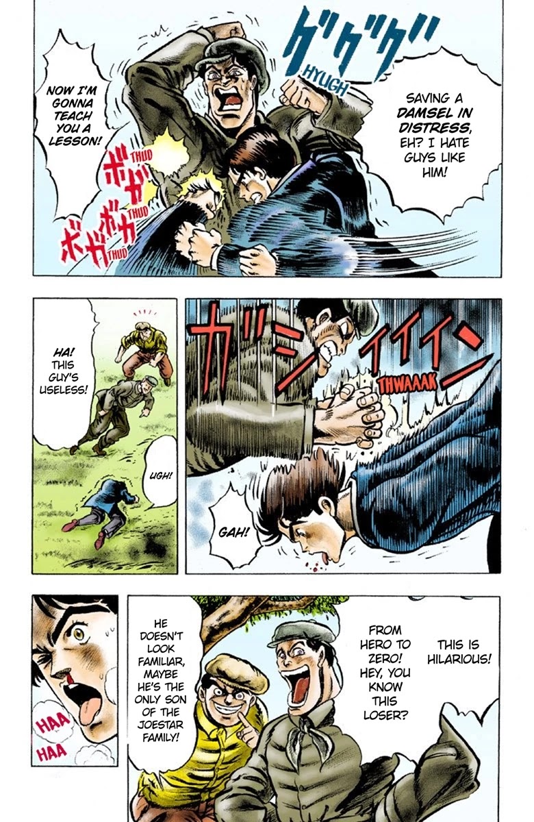 JoJo's Bizarre Adventure Part 1 - Phantom Blood (Official Colored) chapter 1 page 24