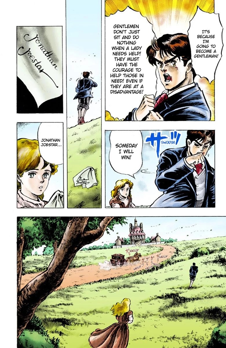 JoJo's Bizarre Adventure Part 1 - Phantom Blood (Official Colored) chapter 1 page 27