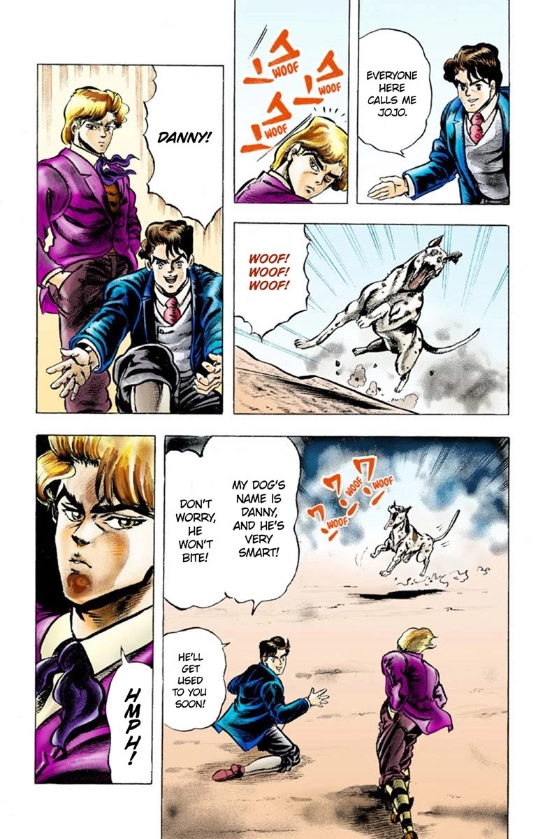 JoJo's Bizarre Adventure Part 1 - Phantom Blood (Official Colored) chapter 1 page 32