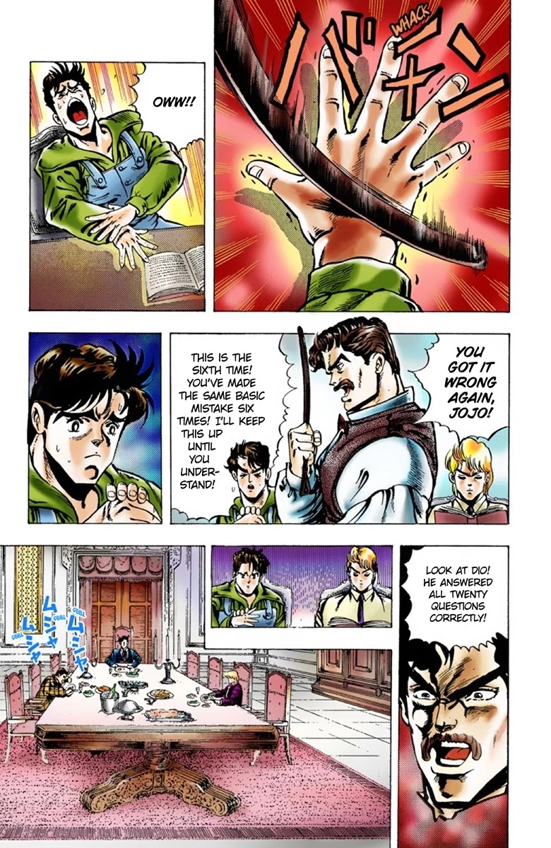 JoJo's Bizarre Adventure Part 1 - Phantom Blood (Official Colored) chapter 2 page 8