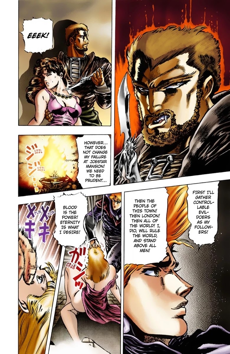 JoJo's Bizarre Adventure Part 1 - Phantom Blood (Official Colored) chapter 21 page 8