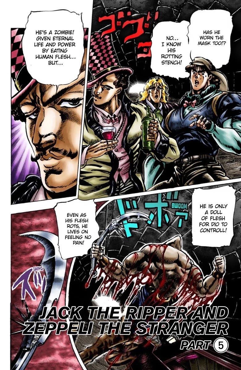 JoJo's Bizarre Adventure Part 1 - Phantom Blood (Official Colored) chapter 22 page 1