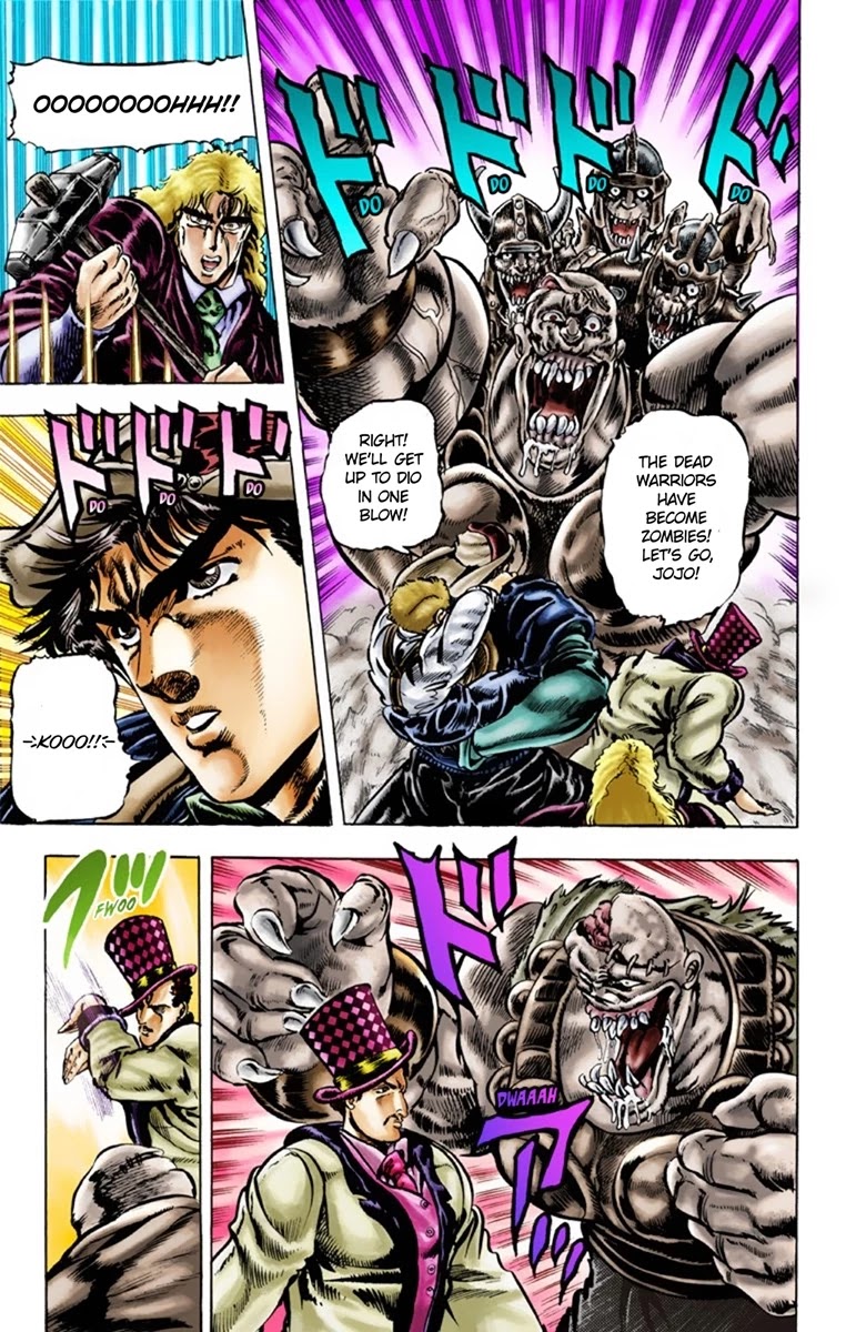 JoJo's Bizarre Adventure Part 1 - Phantom Blood (Official Colored) chapter 25 page 6