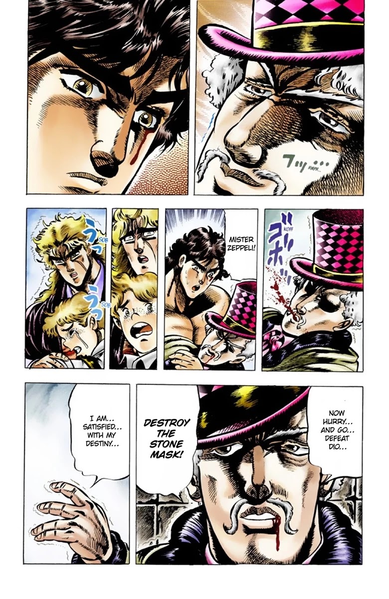 JoJo's Bizarre Adventure Part 1 - Phantom Blood (Official Colored) chapter 35 page 14