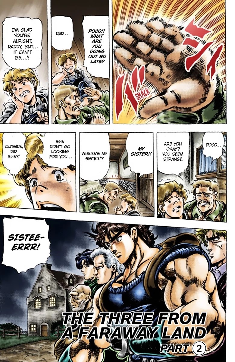 JoJo's Bizarre Adventure Part 1 - Phantom Blood (Official Colored) chapter 37 page 2
