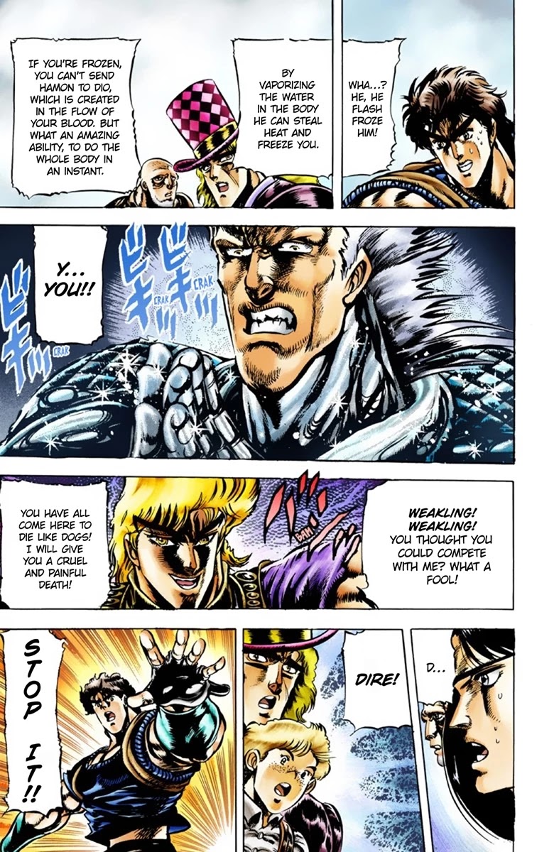 JoJo's Bizarre Adventure Part 1 - Phantom Blood (Official Colored) chapter 38 page 14