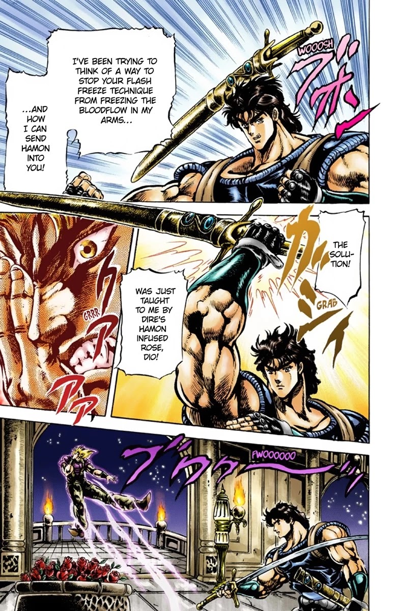 JoJo's Bizarre Adventure Part 1 - Phantom Blood (Official Colored) chapter 39 page 2