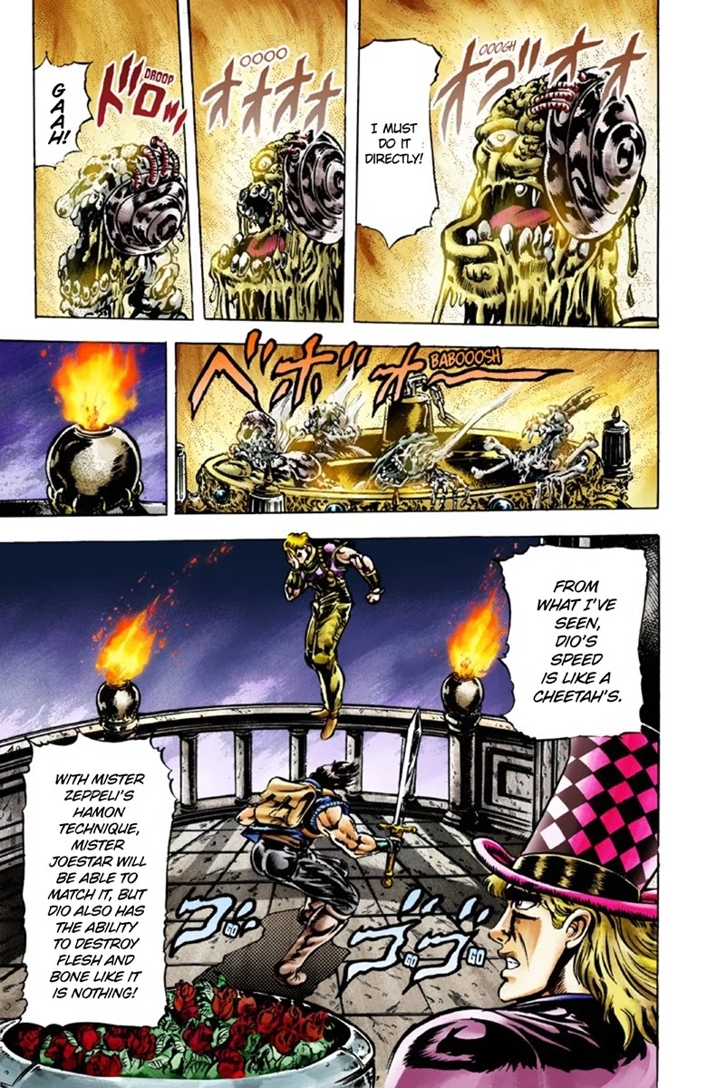 JoJo's Bizarre Adventure Part 1 - Phantom Blood (Official Colored) chapter 39 page 8