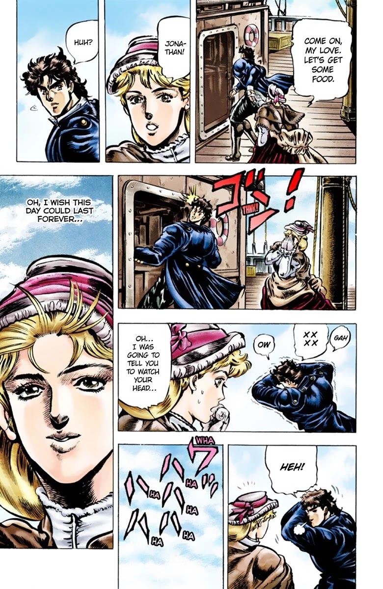JoJo's Bizarre Adventure Part 1 - Phantom Blood (Official Colored) chapter 42 page 6
