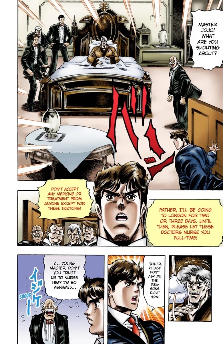 JoJo's Bizarre Adventure Part 1 - Phantom Blood (Official Colored) chapter 8 page 3