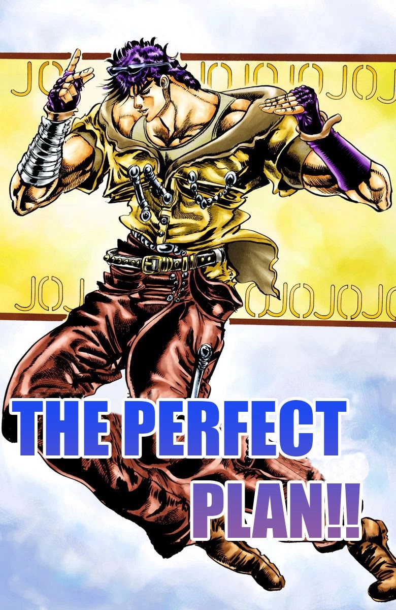 JoJo's Bizarre Adventure Part 2 - Battle Tendency (Official Colored) chapter 15 page 1