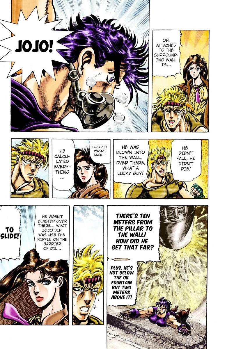 JoJo's Bizarre Adventure Part 2 - Battle Tendency (Official Colored) chapter 30 page 15