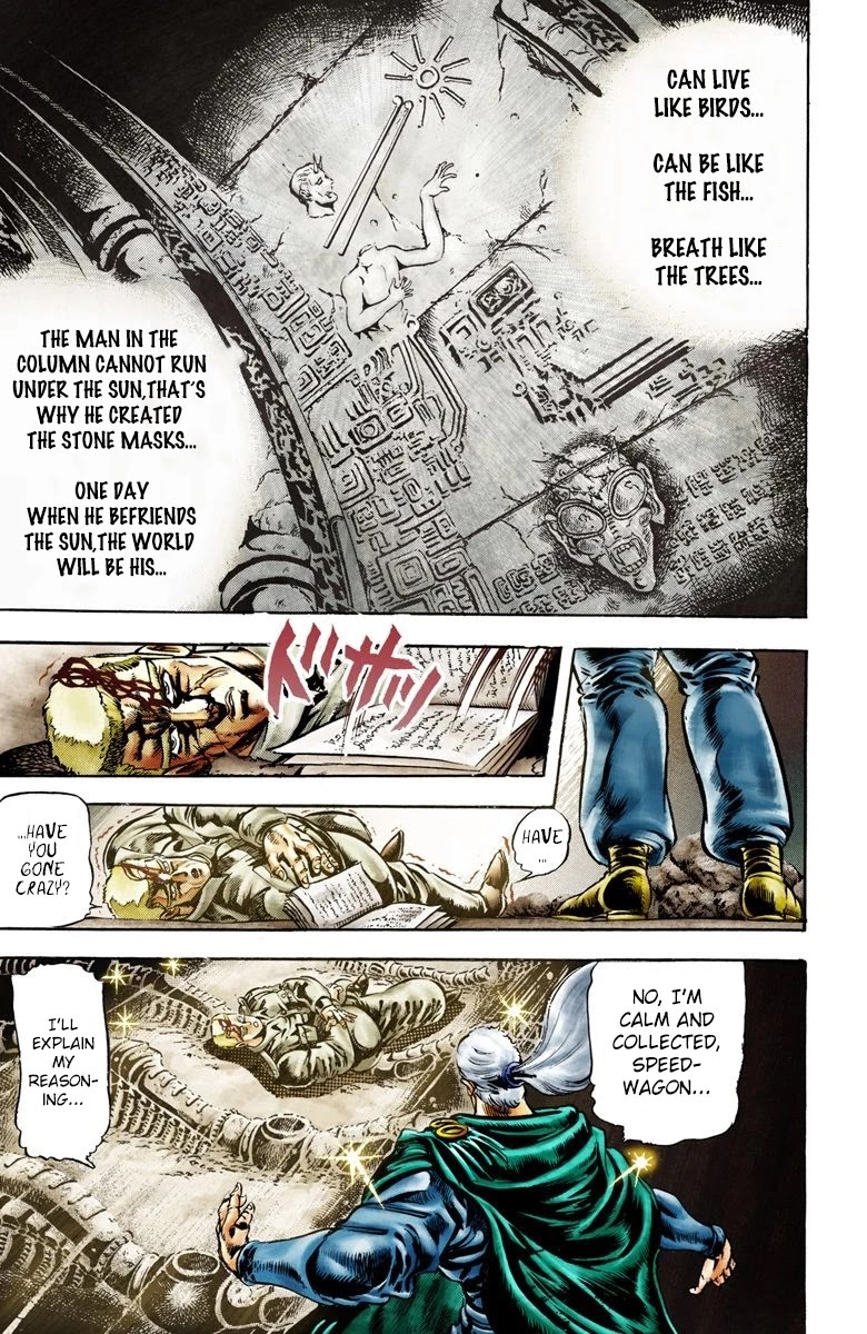 JoJo's Bizarre Adventure Part 2 - Battle Tendency (Official Colored) chapter 4 page 10