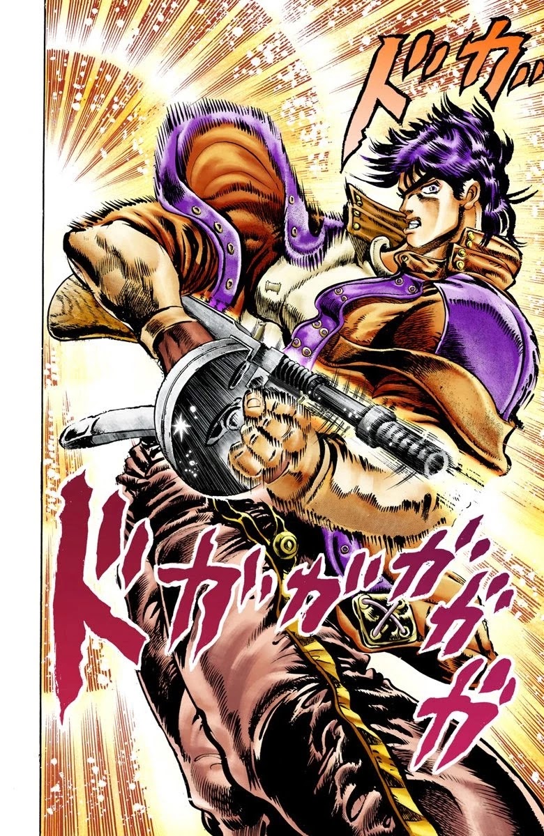 JoJo's Bizarre Adventure Part 2 - Battle Tendency (Official Colored) chapter 4 page 17