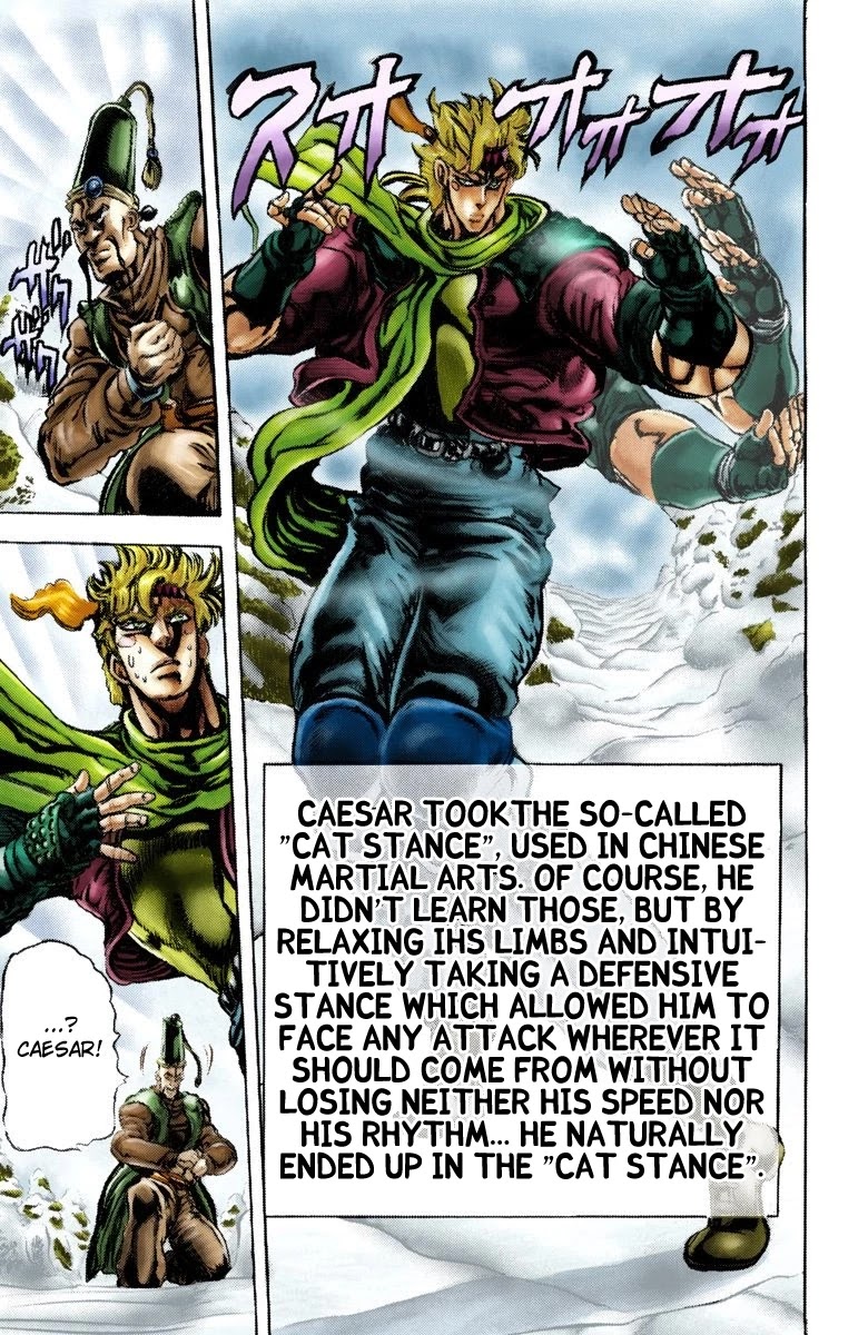 JoJo's Bizarre Adventure Part 2 - Battle Tendency (Official Colored) chapter 46 page 6