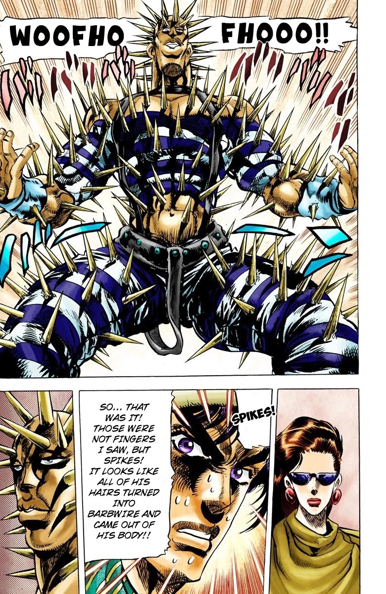 JoJo's Bizarre Adventure Part 2 - Battle Tendency (Official Colored) chapter 50 page 11
