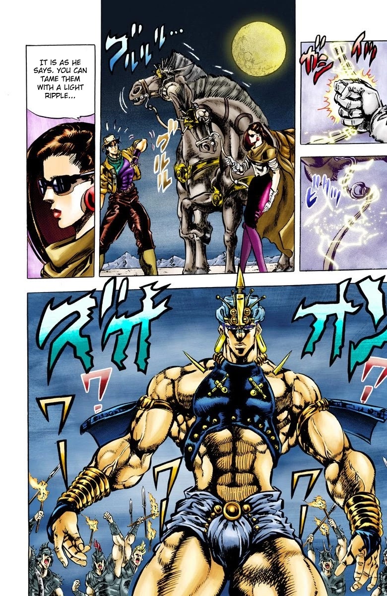 JoJo's Bizarre Adventure Part 2 - Battle Tendency (Official Colored) chapter 53 page 16