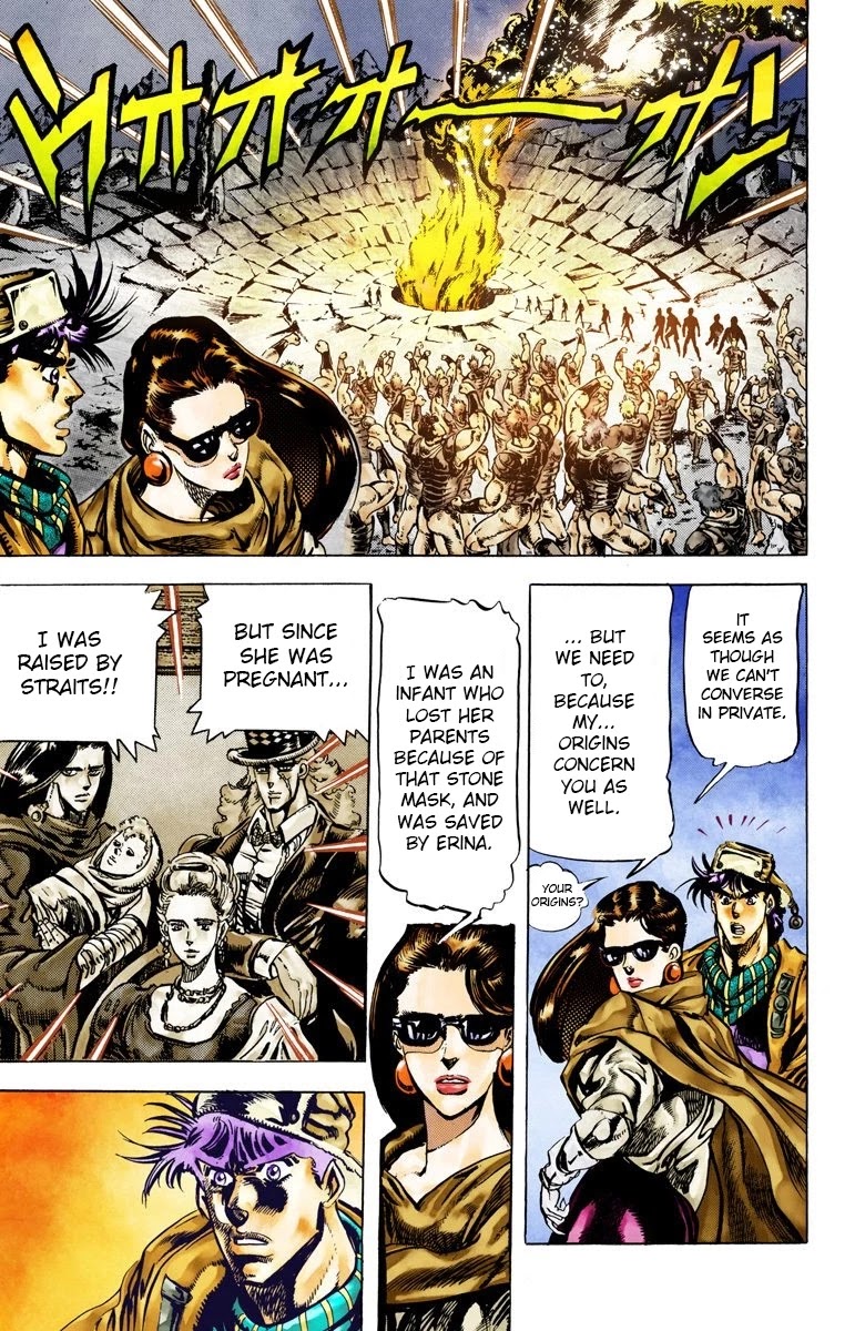 JoJo's Bizarre Adventure Part 2 - Battle Tendency (Official Colored) chapter 53 page 4