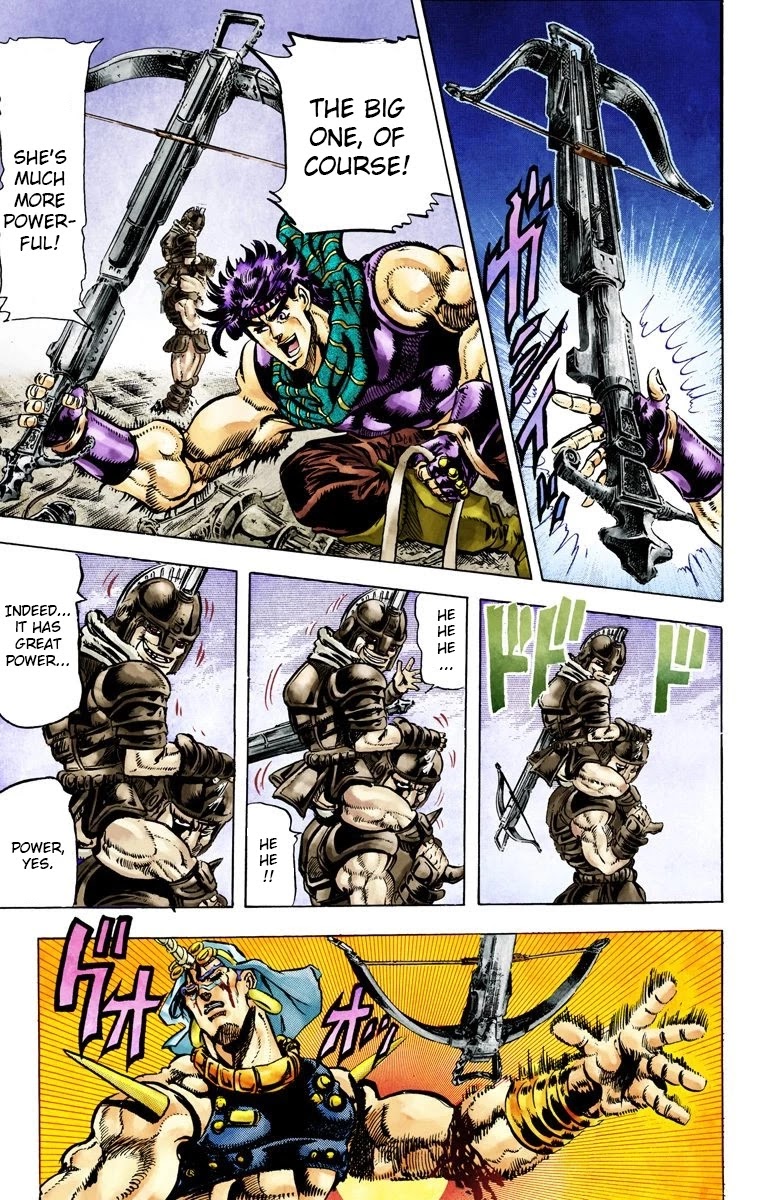 JoJo's Bizarre Adventure Part 2 - Battle Tendency (Official Colored) chapter 57 page 15