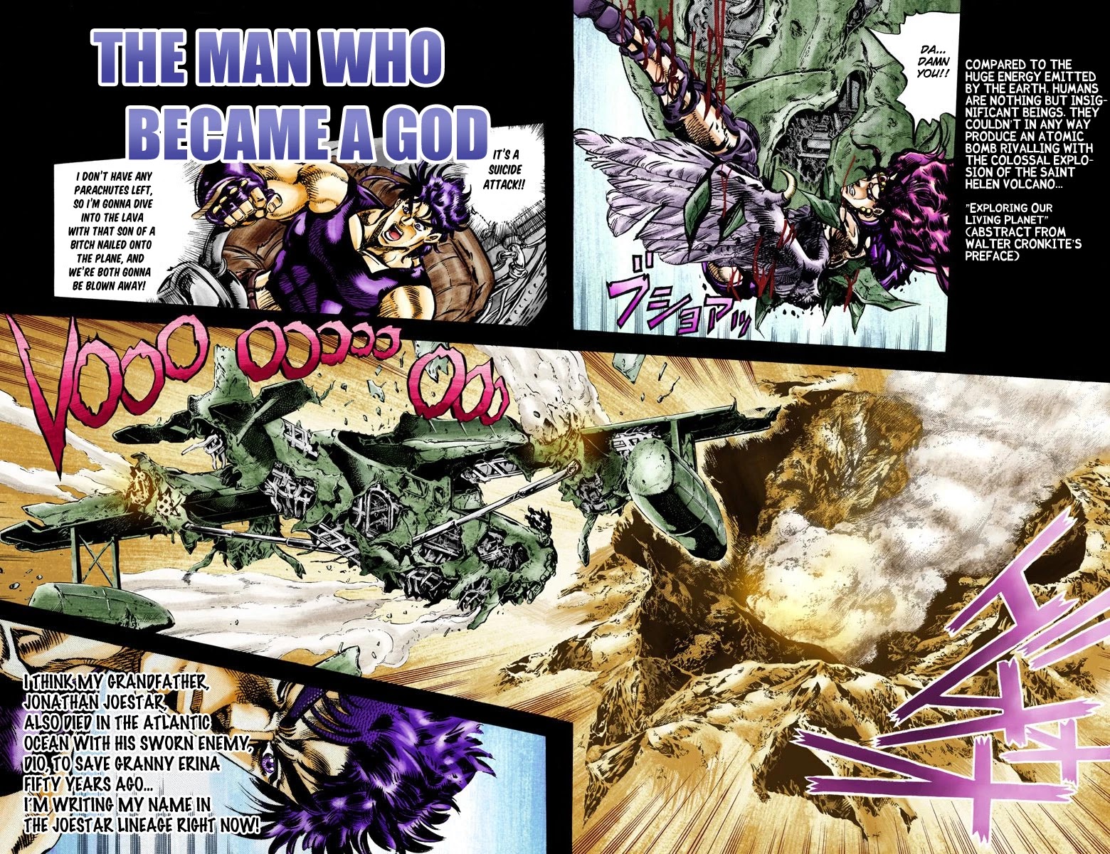 JoJo's Bizarre Adventure Part 2 - Battle Tendency (Official Colored) chapter 67 page 1
