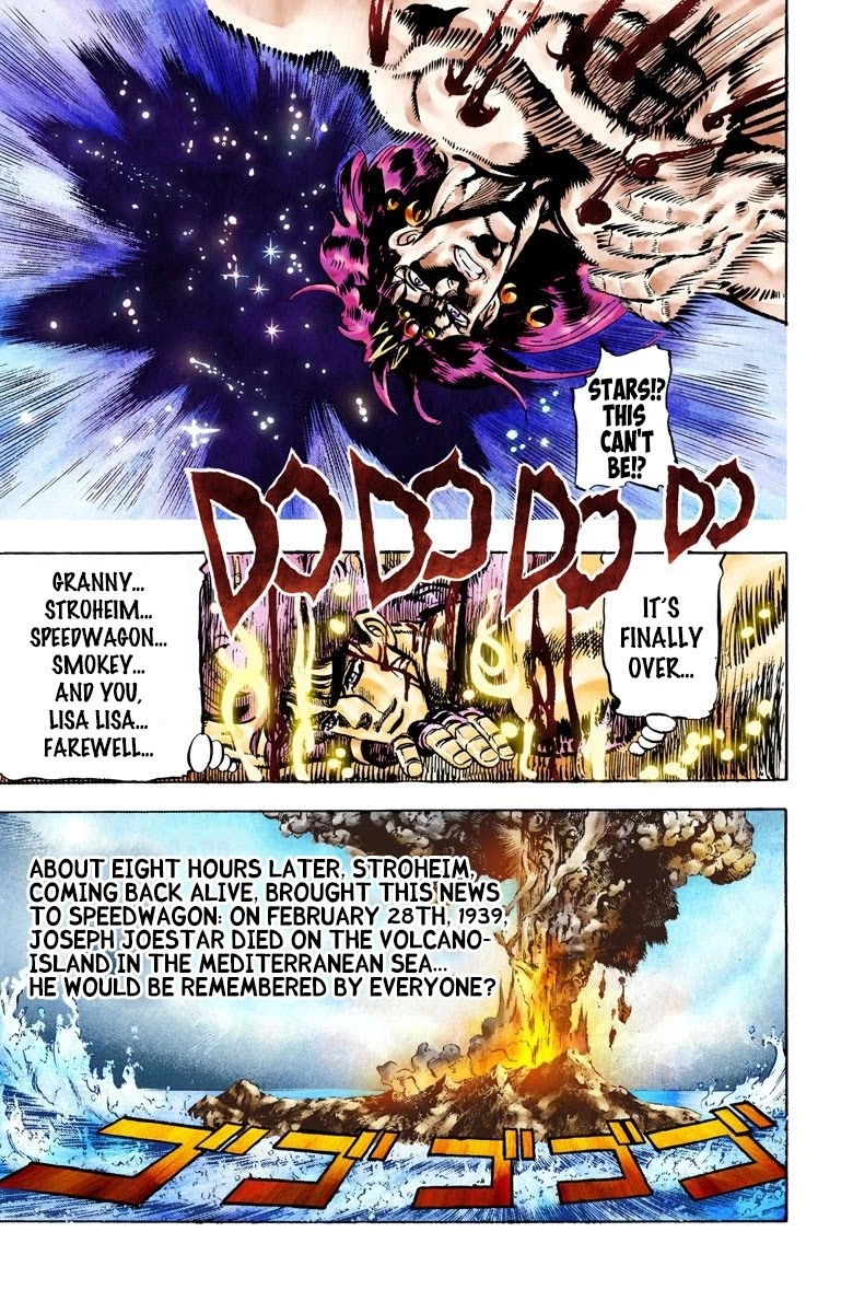 JoJo's Bizarre Adventure Part 2 - Battle Tendency (Official Colored) chapter 68 page 17