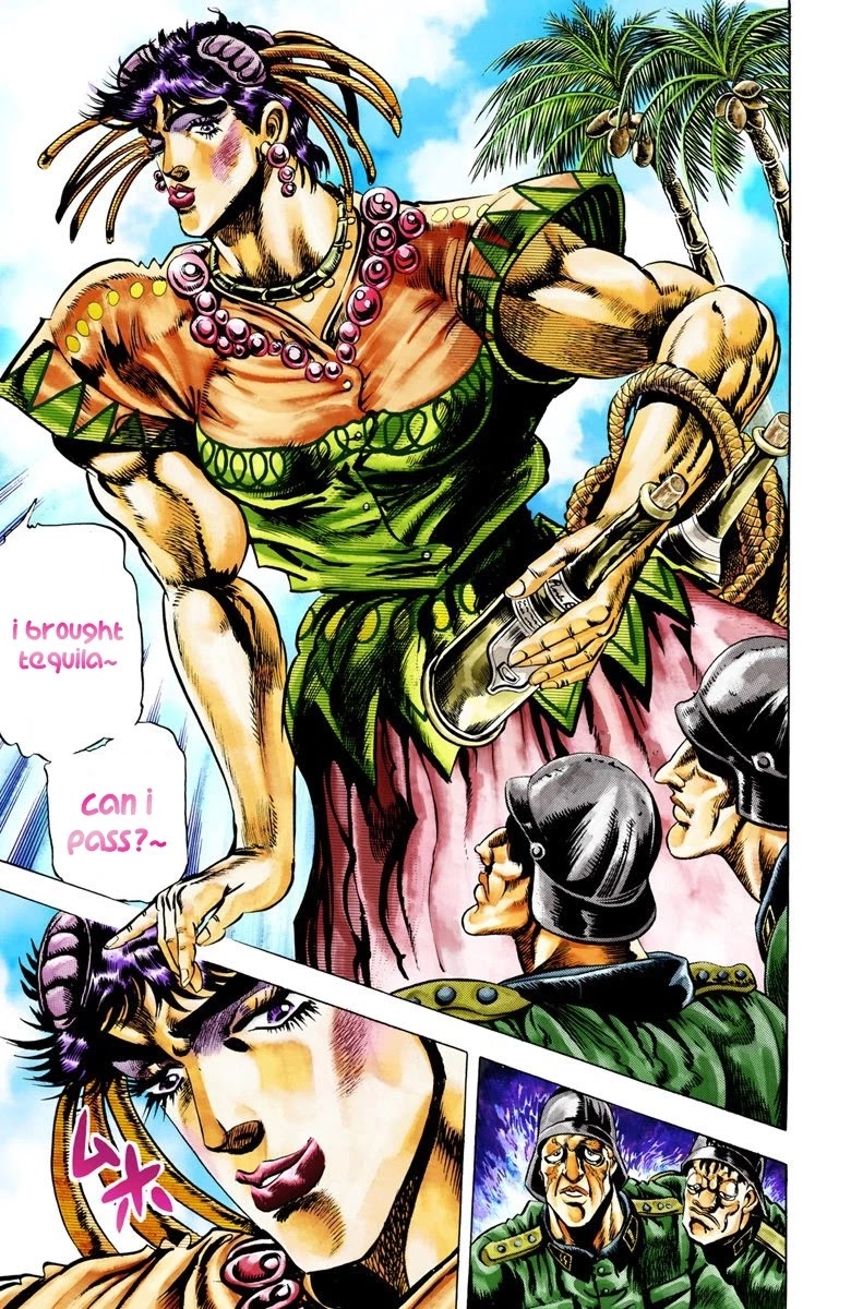 JoJo's Bizarre Adventure Part 2 - Battle Tendency (Official Colored) chapter 12 page 10