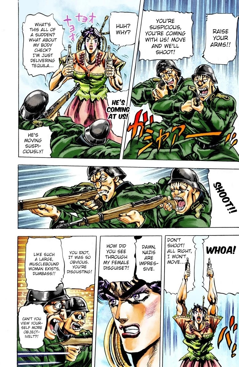JoJo's Bizarre Adventure Part 2 - Battle Tendency (Official Colored) chapter 12 page 11