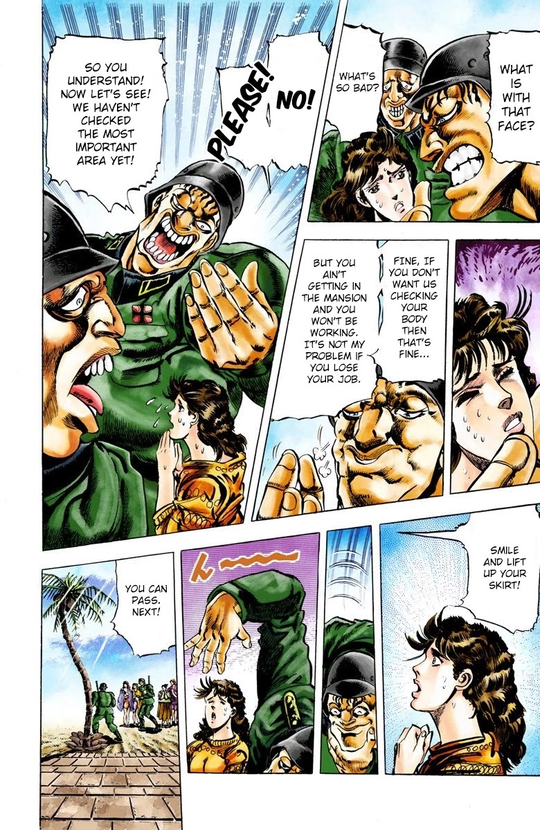 JoJo's Bizarre Adventure Part 2 - Battle Tendency (Official Colored) chapter 12 page 9