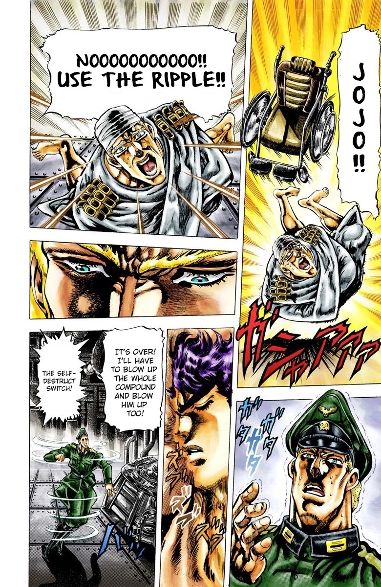 JoJo's Bizarre Adventure Part 2 - Battle Tendency (Official Colored) chapter 15 page 15