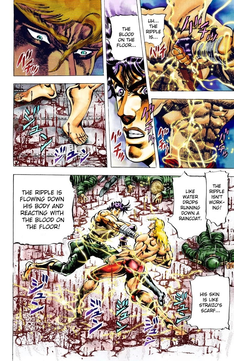 JoJo's Bizarre Adventure Part 2 - Battle Tendency (Official Colored) chapter 15 page 2