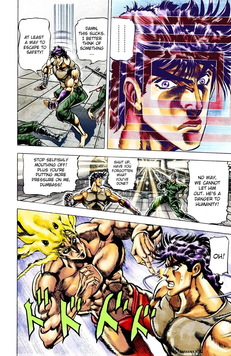 JoJo's Bizarre Adventure Part 2 - Battle Tendency (Official Colored) chapter 15 page 6