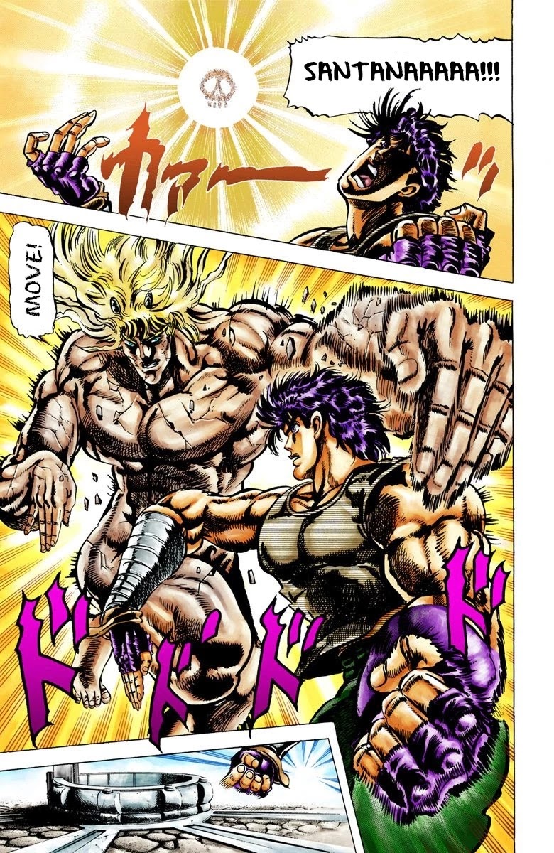 JoJo's Bizarre Adventure Part 2 - Battle Tendency (Official Colored) chapter 17 page 11