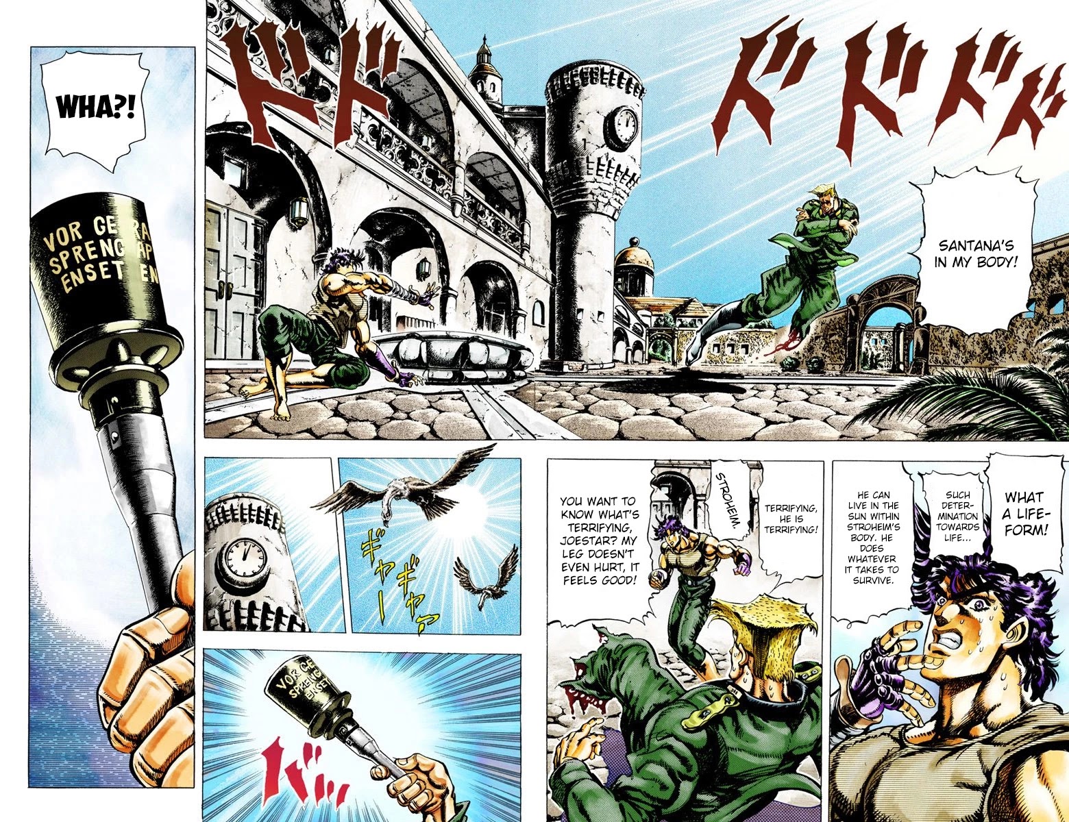 JoJo's Bizarre Adventure Part 2 - Battle Tendency (Official Colored) chapter 17 page 5