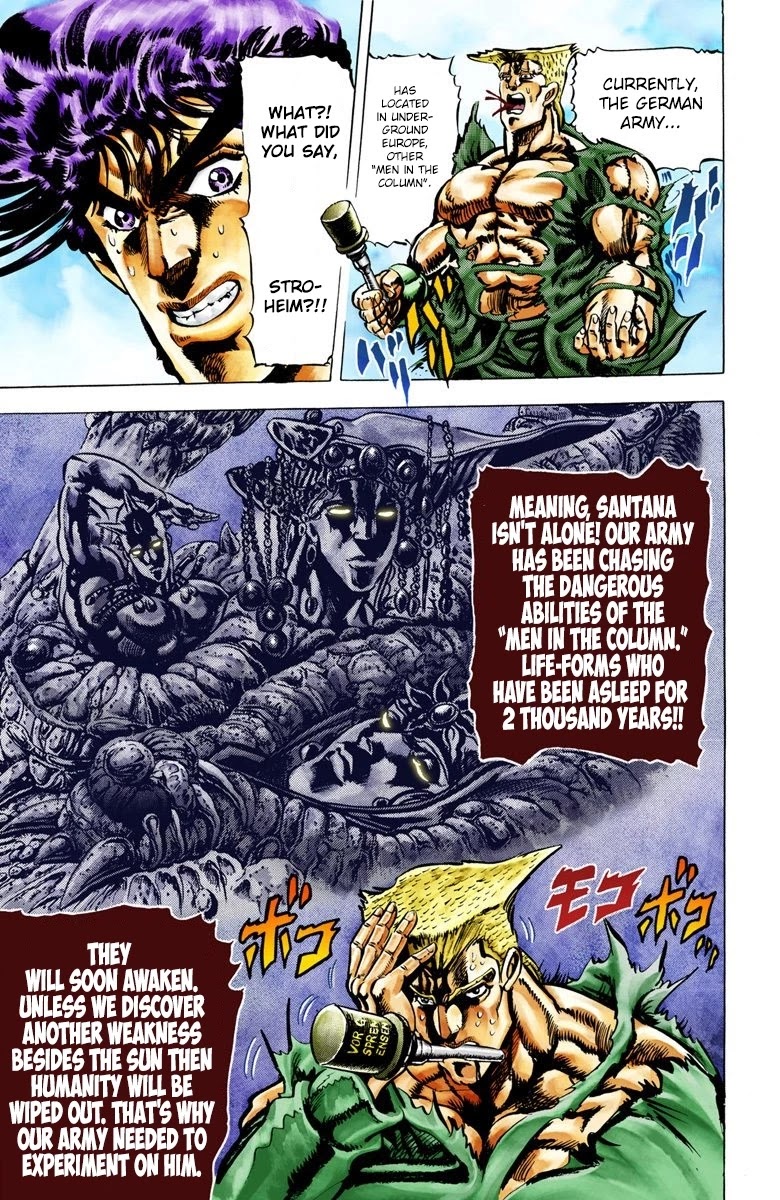 JoJo's Bizarre Adventure Part 2 - Battle Tendency (Official Colored) chapter 17 page 7