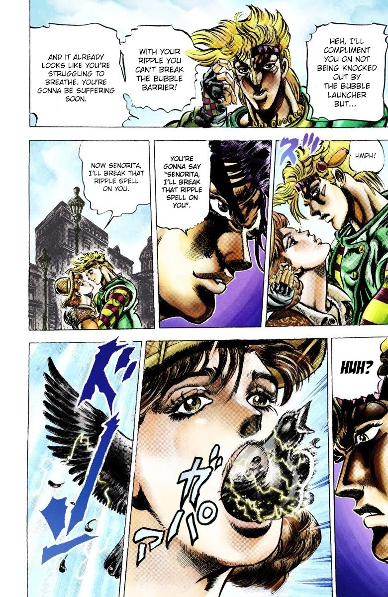 JoJo's Bizarre Adventure Part 2 - Battle Tendency (Official Colored) chapter 19 page 15