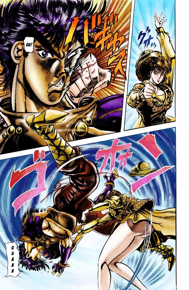 JoJo's Bizarre Adventure Part 2 - Battle Tendency (Official Colored) chapter 19 page 9