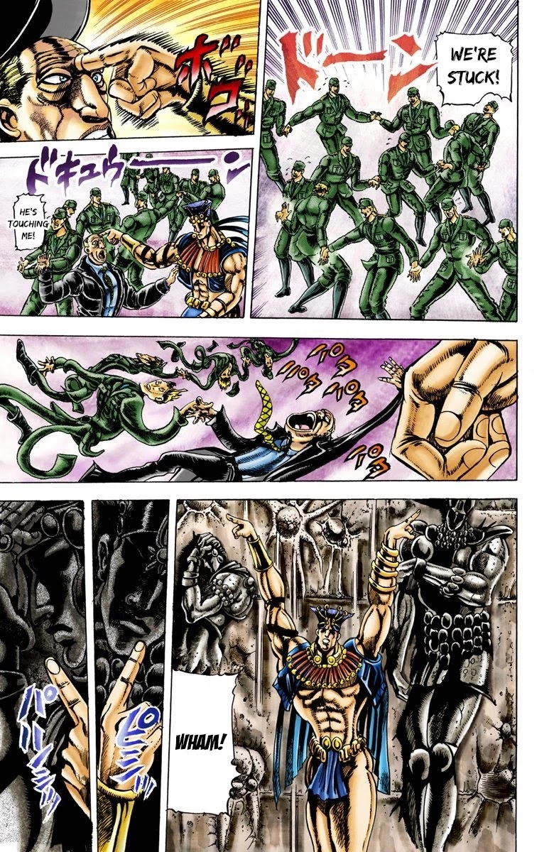 JoJo's Bizarre Adventure Part 2 - Battle Tendency (Official Colored) chapter 20 page 13