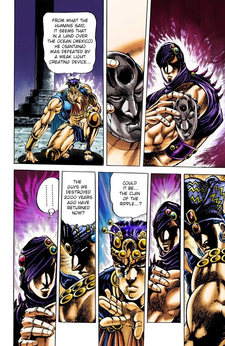 JoJo's Bizarre Adventure Part 2 - Battle Tendency (Official Colored) chapter 20 page 15